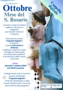 Ottobre: il mese del S. Rosario – Cappella Digitale